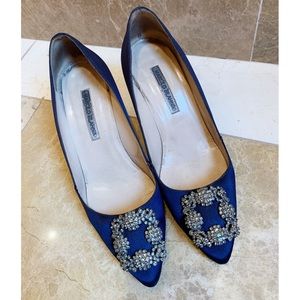 Manolo blahnik heel shoes. $450